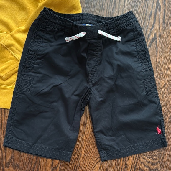 🥳🥳 POLO BOYS BUNDLE, Yellow Hoodie and Shorts Set - Picture 4 of 5